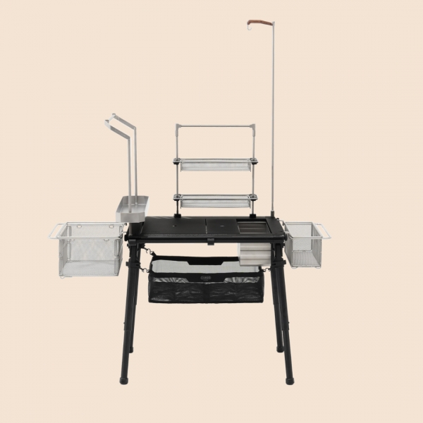 CARGO 工業風2單位折疊桌/軍綠