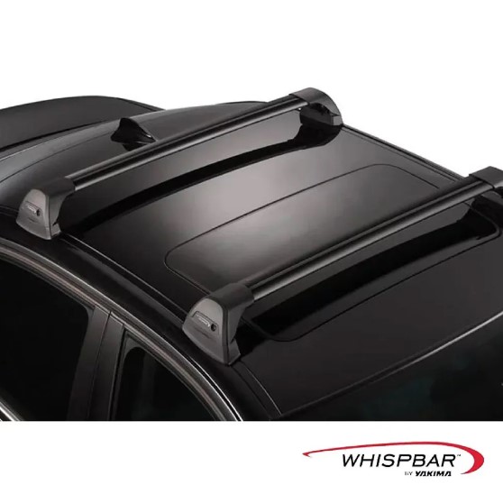 YAKIMA WHISPBAR 包覆式橫桿(銀色) 車頂架