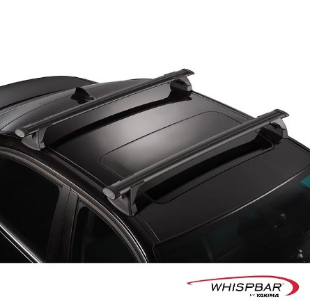 YAKIMA WHISPBAR Through Bar 突出型車頂架(銀色)