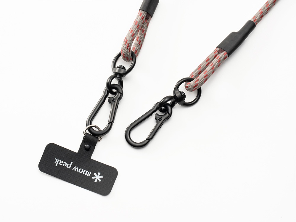 snowpeak 多功能掛繩(黑色)