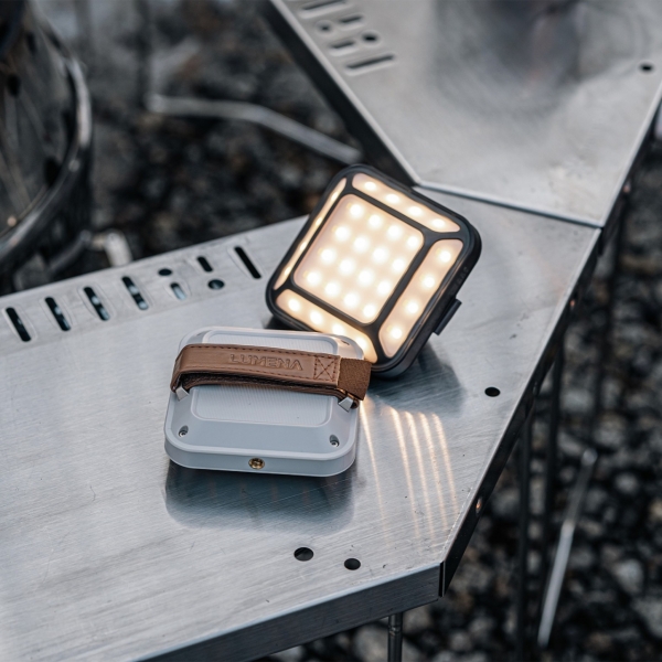 LUMENA MINI 五面廣角行動電源LED燈-經典白
