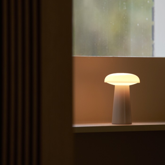 LUMENA M1 蘑菇燈-北極灰