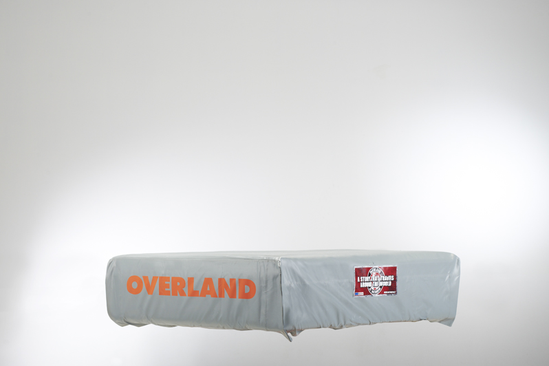 OVERLAND LARGE BORDEAUX櫻花戀車頂帳含梯(酒紅)