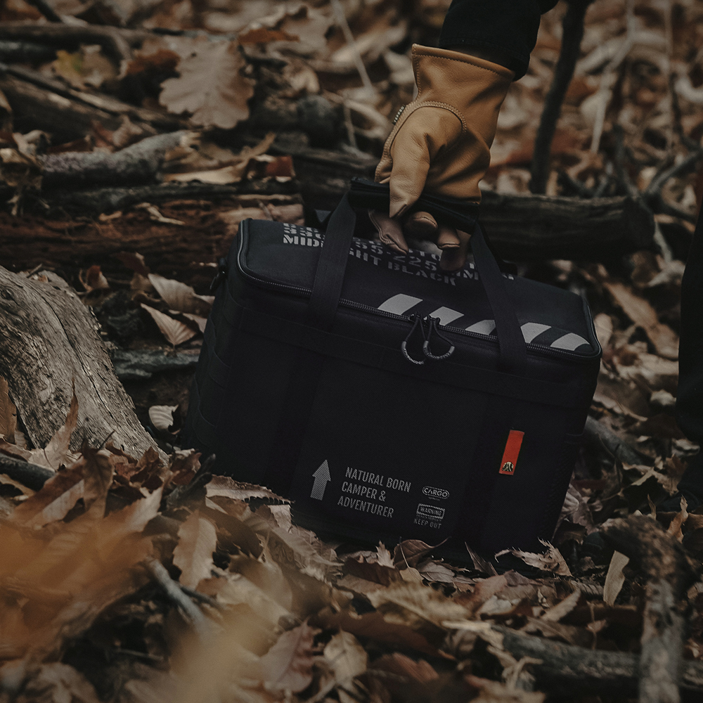 CARGO 工業風裝備收納袋19L-黑色