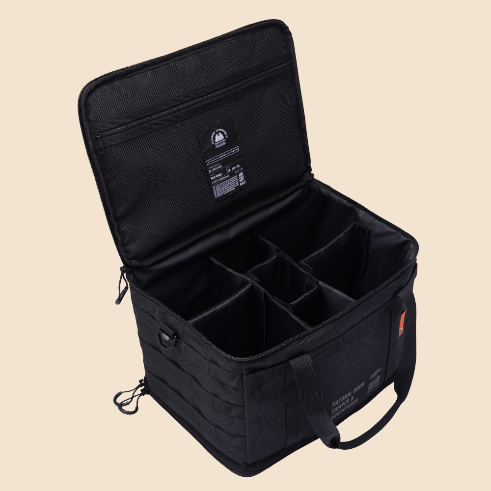 CARGO 工業風裝備收納袋19L-黑色