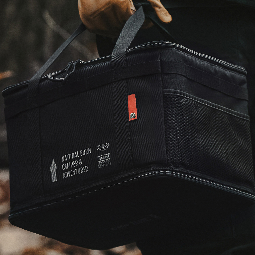 CARGO 工業風裝備收納袋19L-黑色