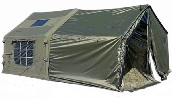 HALLEY 系統化充氣帳 SET-TC320G 軍綠色(含拓展天幕)+電動幫浦